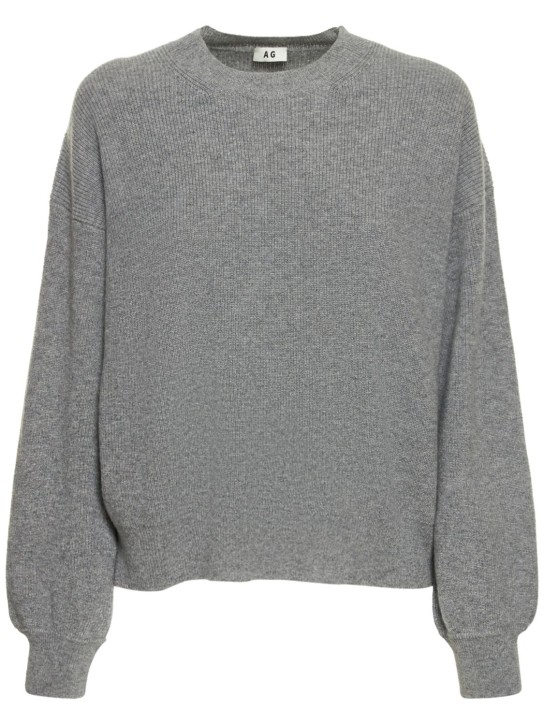 Annagreta: Pull-over en cachemire Agnese - Gris - women_0 | Luisa Via Roma