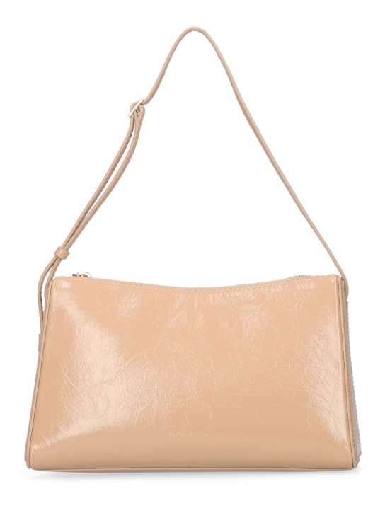 Manu Atelier: Prism smooth leather shoulder bag - women_0 | Luisa Via Roma