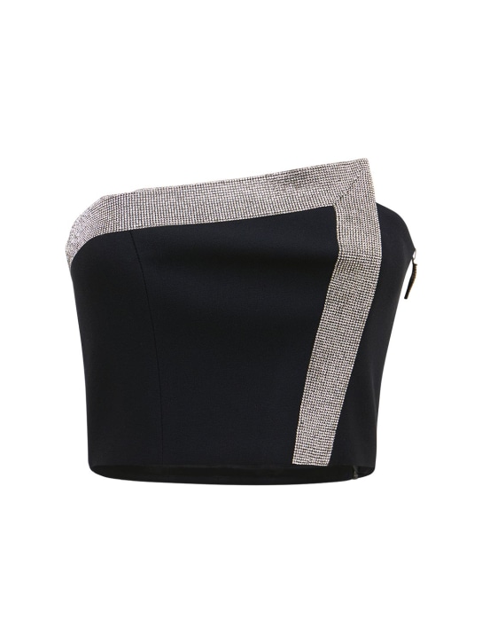 Nué: Bustier embelli Colette - Noir - women_0 | Luisa Via Roma