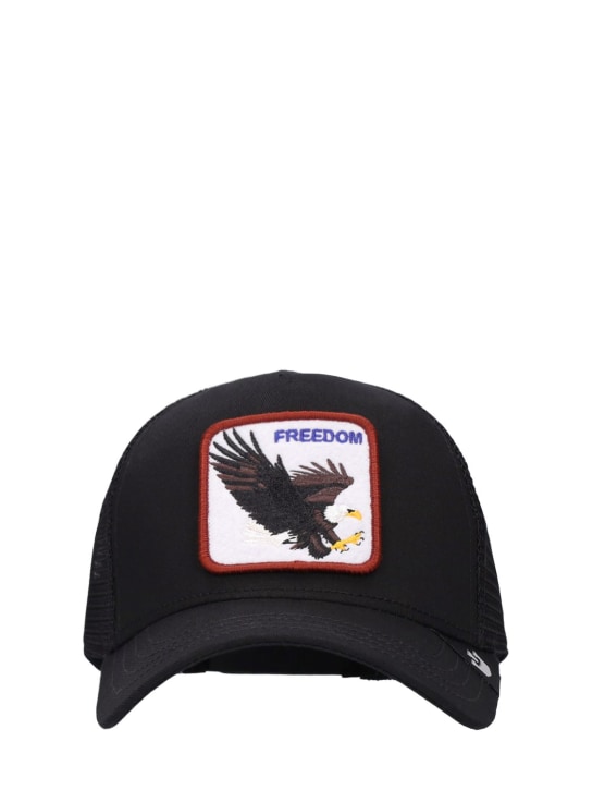 Goorin Bros: Freedom Eagle trucker hat w/patch - men_0 | Luisa Via Roma