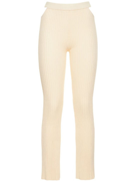 Live The Process: Schlaghose „Juno Kick“ - Beige - women_0 | Luisa Via Roma