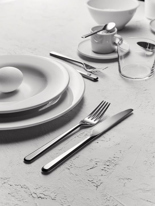 Alessi: 24-piece Amici cutlery set - Silver - ecraft_1 | Luisa Via Roma