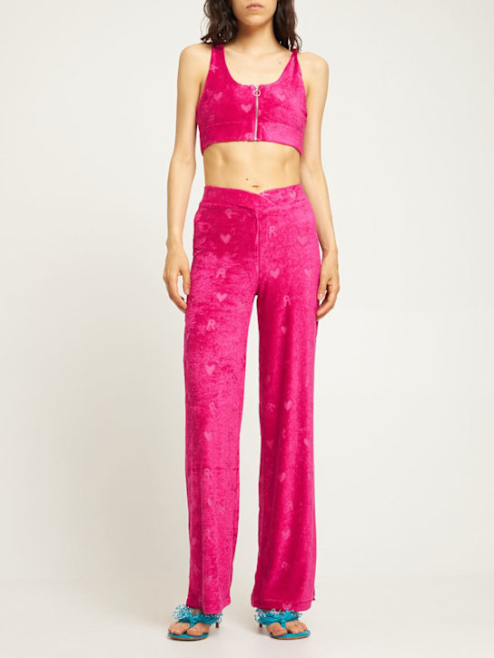 Rotate: Legging en viscose mélangée Briella - Fuchsia - women_1 | Luisa Via Roma