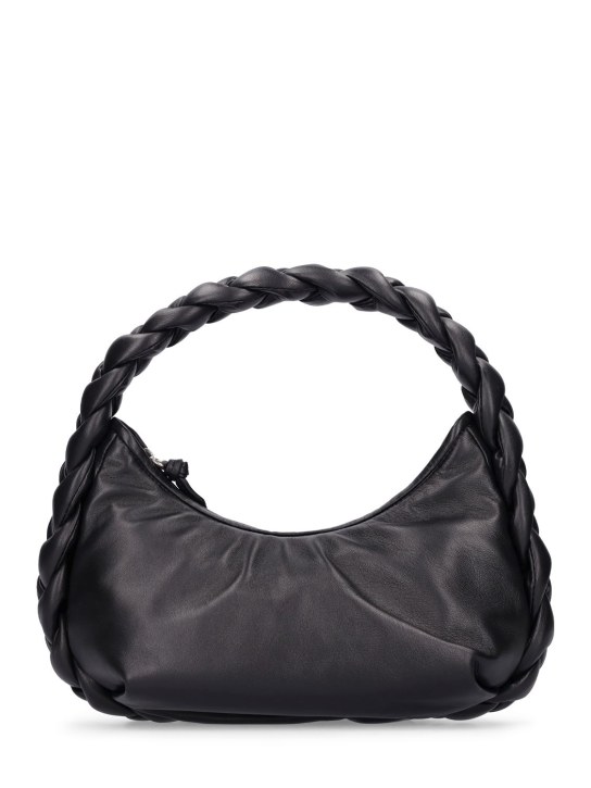 Hereu: Mini Handtasche aus weichem Leder „Espiga“ - Schwarz - women_0 | Luisa Via Roma