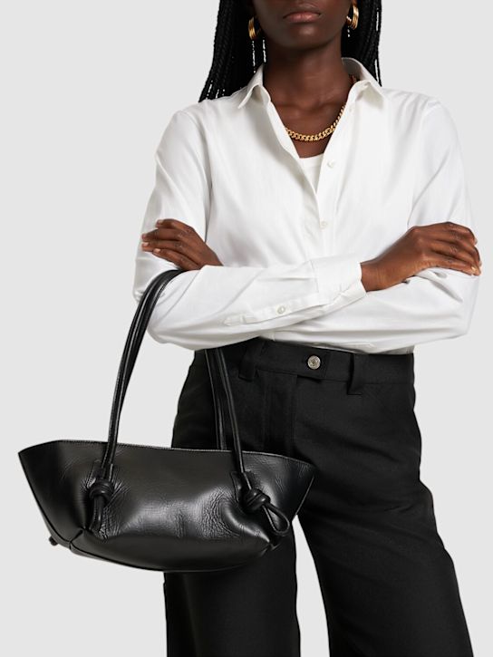 Hereu: Fleca knotted leather bag - women_1 | Luisa Via Roma