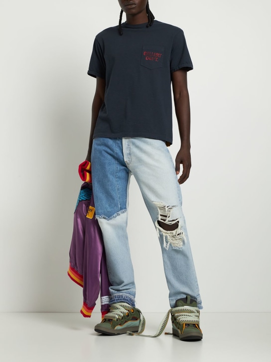 Gallery Dept.: Distressed Ken vintage denim jeans - Blue - men_1 | Luisa Via Roma