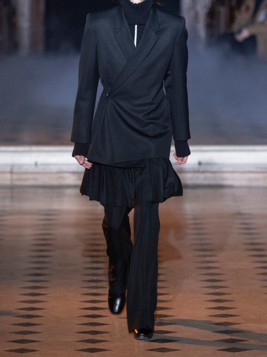 EGONlab: Sami tailored wool flared pants - men_1 | Luisa Via Roma