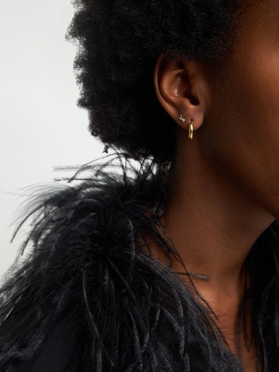 Maria Black: 14kt & diamond Coco mono earring - women_1 | Luisa Via Roma