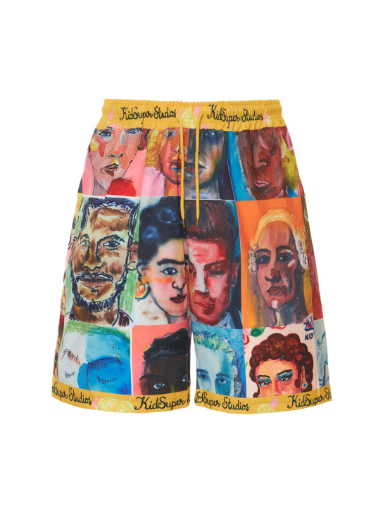KidSuper Studios: Shorts estampados - men_0 | Luisa Via Roma