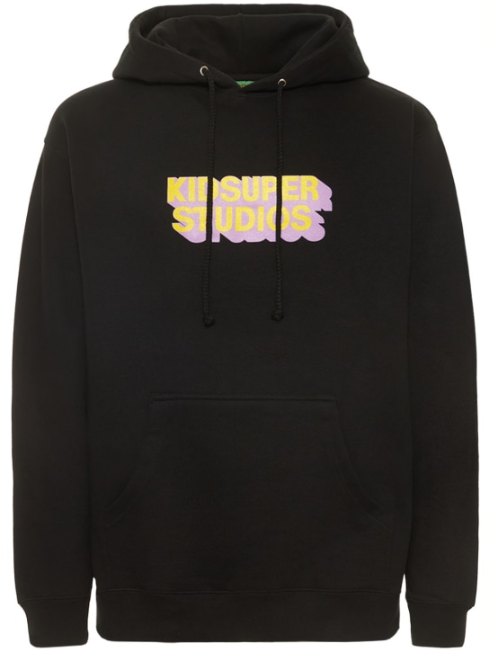 KidSuper Studios: Logo printed hoodie - men_0 | Luisa Via Roma