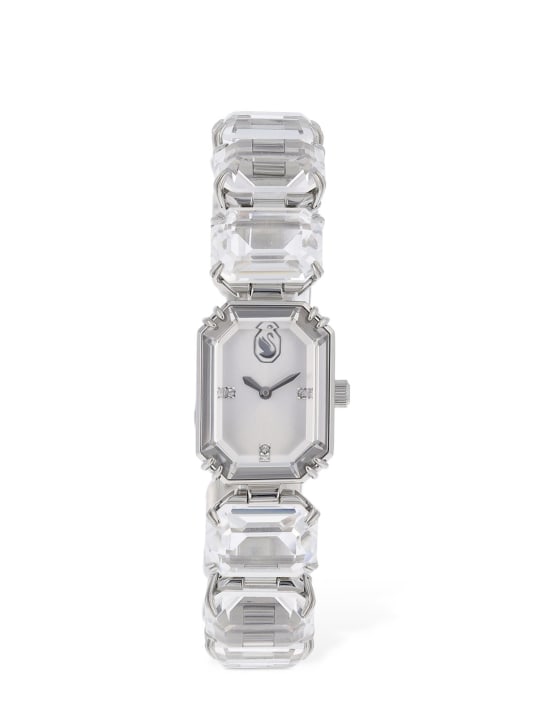 Swarovski: Millenia Swarovski watch - Silver - women_0 | Luisa Via Roma