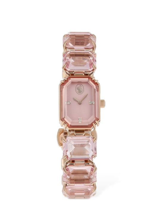 Swarovski: Millenia Swarovski watch - Pink - women_0 | Luisa Via Roma