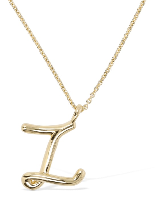 Missoma: Curvy molten "Z" pendant necklace - women_0 | Luisa Via Roma
