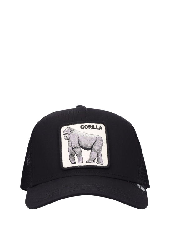 Goorin Bros: The Gorilla trucker hat w/patch - Siyah - men_0 | Luisa Via Roma