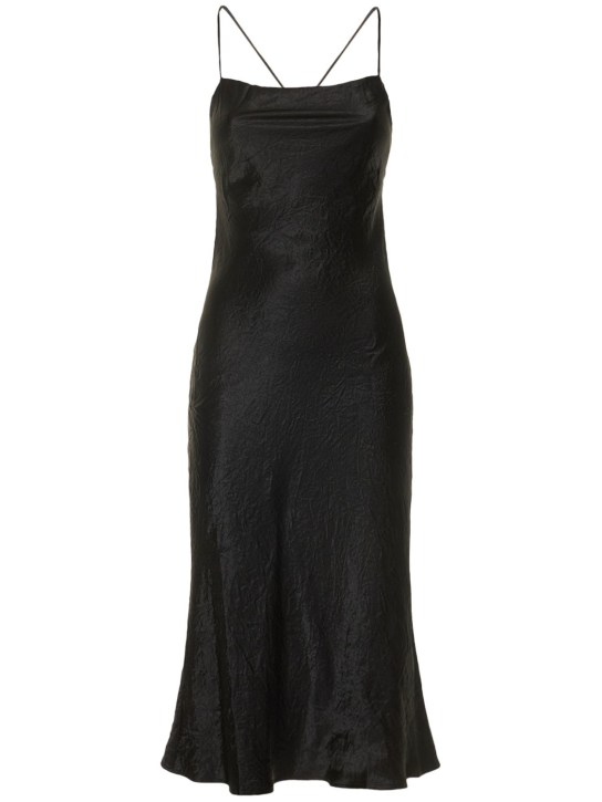 Third Form: Slip-Kleid aus Satin mit „Crush Bias“-Kapuze - women_0 | Luisa Via Roma