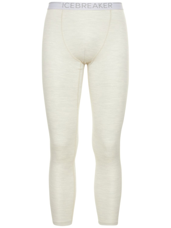 icebreaker: 羊毛紧身裤 - 白色 - men_0 | Luisa Via Roma