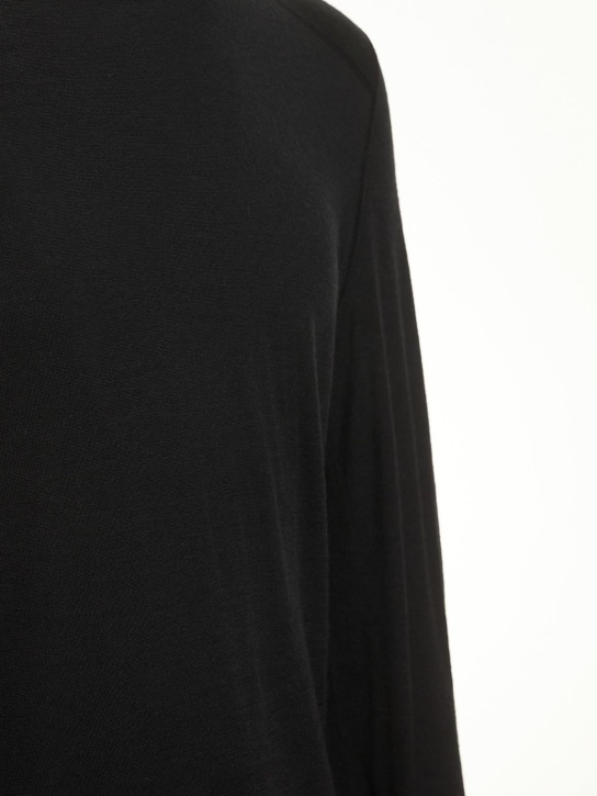 icebreaker: 200 Oasis 長袖トップ - ブラック - men_1 | Luisa Via Roma