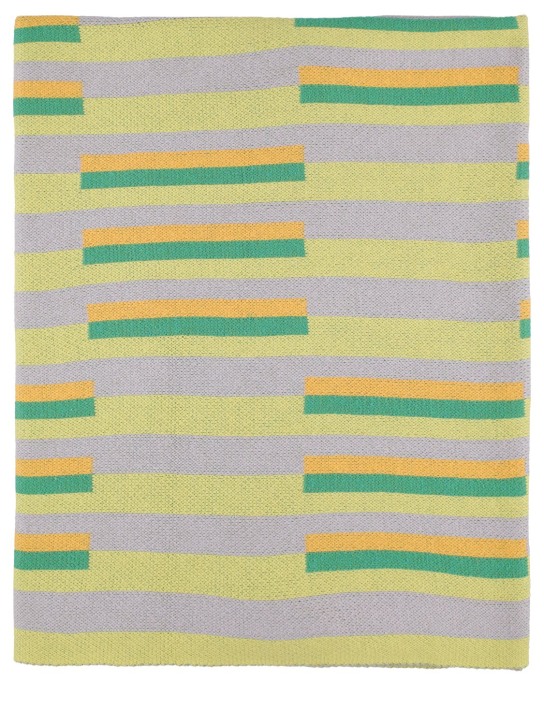 Dusen Dusen: Bars棉质针织毯子 - 多色 - ecraft_0 | Luisa Via Roma