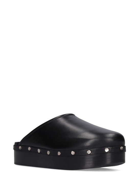 CO: 50mm Leather clogs - women_1 | Luisa Via Roma