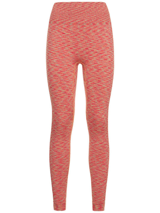 Sweaty Betty: Spacedye ハイウエストベースレイヤーレギンス - ピンク/マルチカラー - women_0 | Luisa Via Roma