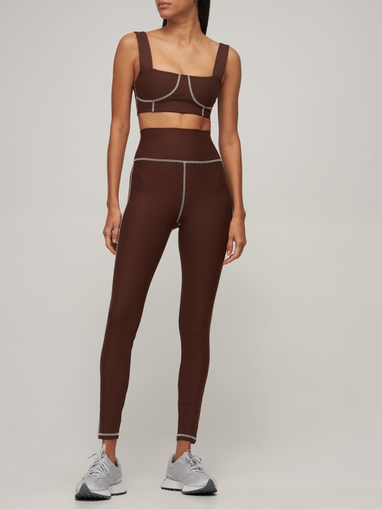 Weworewhat: Top LVR Exclusive - Marrone - women_1 | Luisa Via Roma