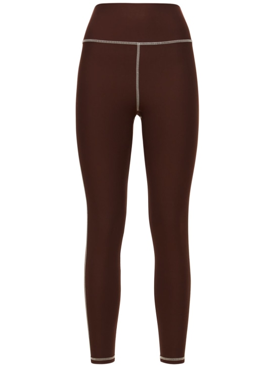 Weworewhat: LVR Exclusive Active high rise leggings - Brown - women_0 | Luisa Via Roma