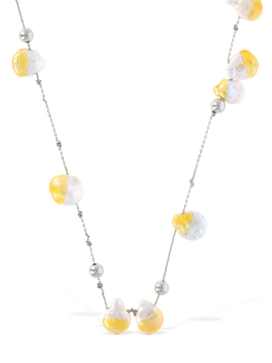 Panconesi: Perlenkette „Vacanza“ - Gelb/Silber - women_0 | Luisa Via Roma