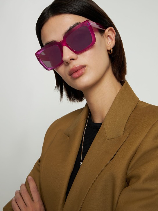Isabel Marant: Gafas de sol de acetato cuadradas - women_1 | Luisa Via Roma