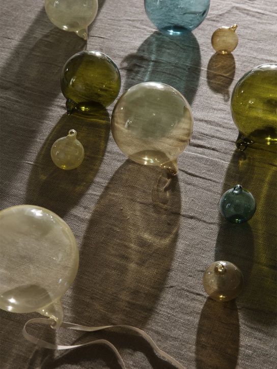 Ferm Living: Set di 4 bolle grandi in vetro - Multicolore - ecraft_1 | Luisa Via Roma