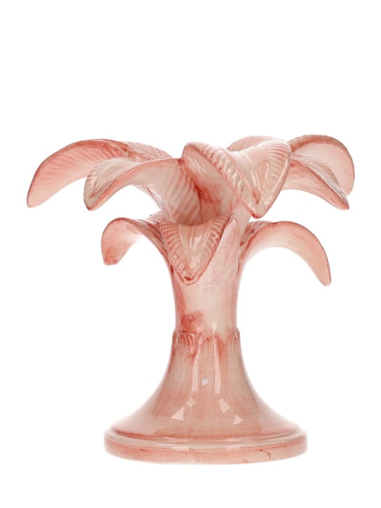 Les Ottomans: Small Palm Tree candle holder - Pink - ecraft_0 | Luisa Via Roma