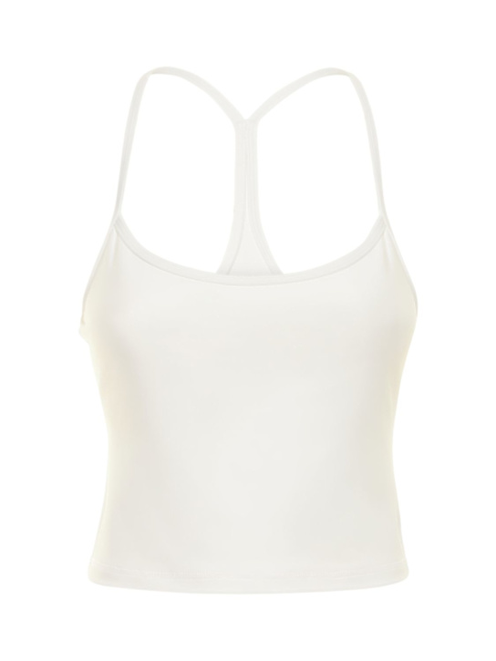 Weworewhat: Camiseta Tennis con espalda racer - Blanco - women_0 | Luisa Via Roma
