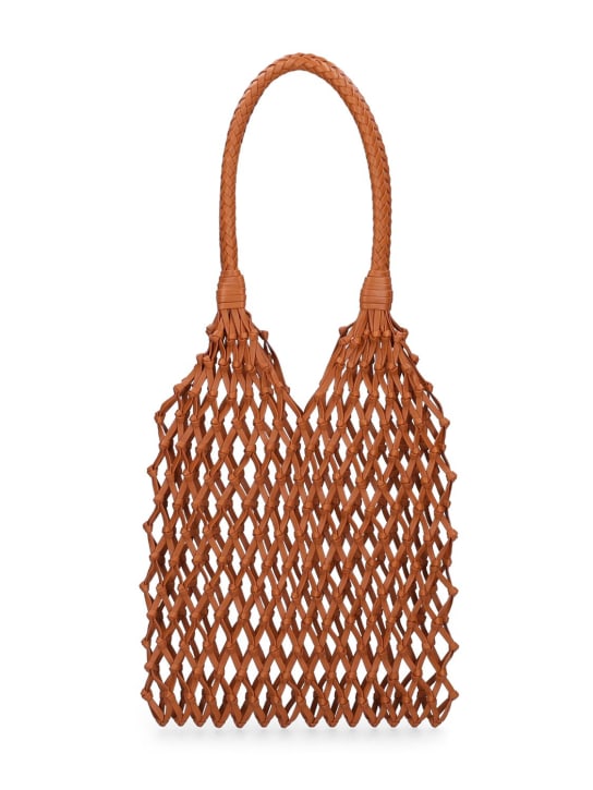 Annagreta: Artemisia 24 leather top handle bag - women_0 | Luisa Via Roma