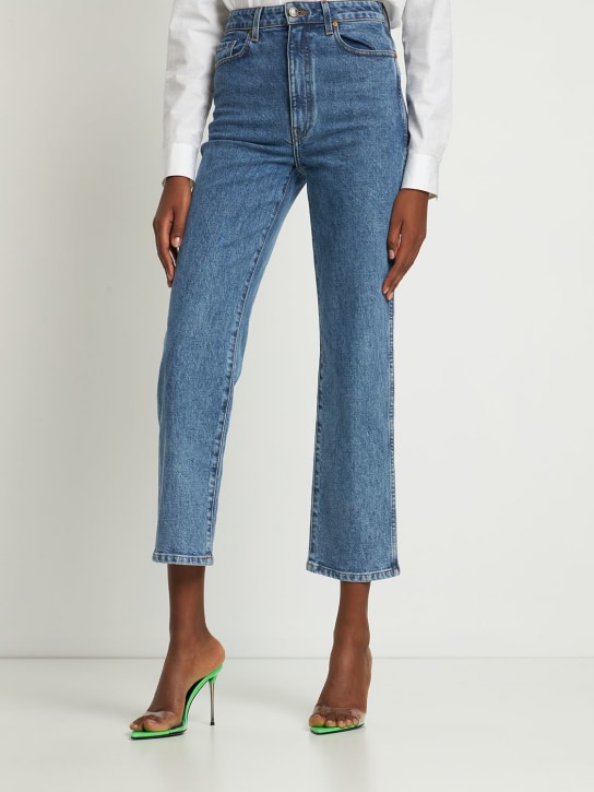 Femme La: Mules en PVC Azúcar 110 mm - Clear/Green - women_1 | Luisa Via Roma