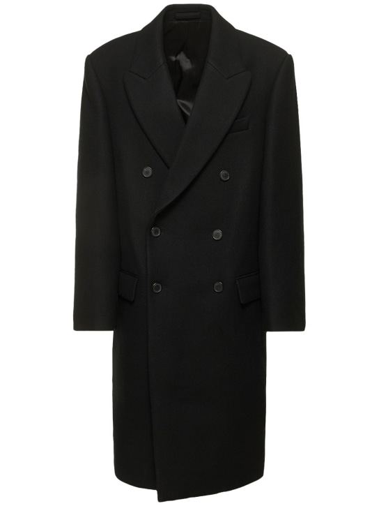 Wardrobe.nyc: HB大廓型羊毛大衣 - 黑色 - women_0 | Luisa Via Roma