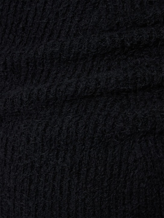 Wardrobe.nyc: HB asymmetric stretch mini dress - women_1 | Luisa Via Roma