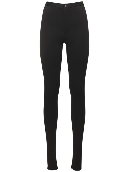 Wardrobe.nyc: HB stretch leggings - Black - women_0 | Luisa Via Roma