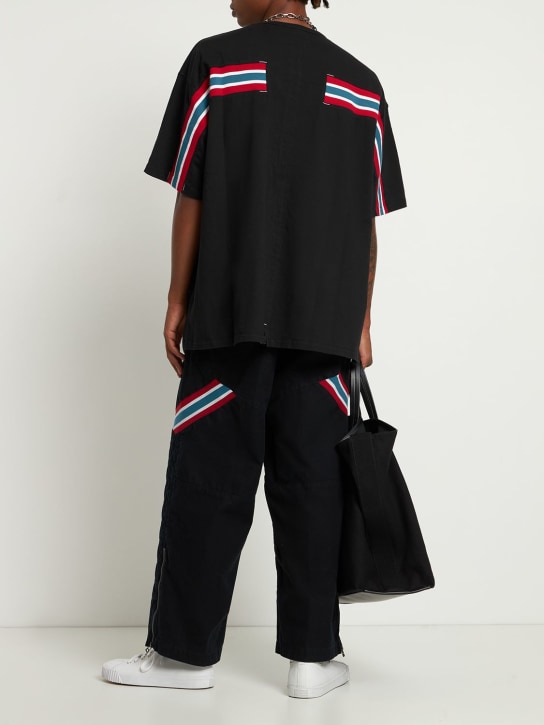 Incotex Red X Facetasm: 30cm Incotex Red x Facetasm pants - Black - men_1 | Luisa Via Roma