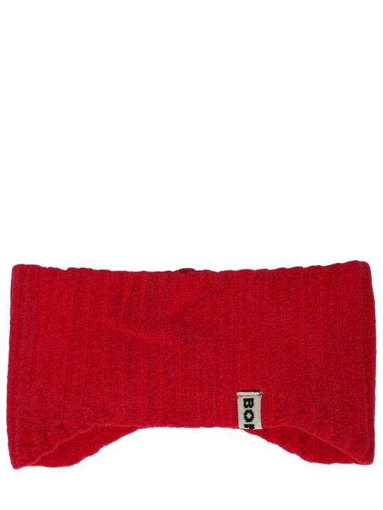 Bonsai: Ribbed cotton & lyocell headband - Fuchsia - men_0 | Luisa Via Roma