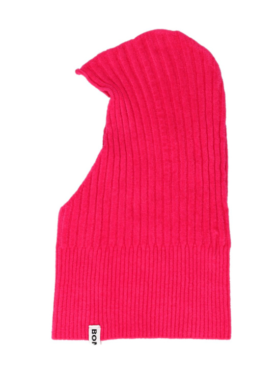 Bonsai: Ribbed cotton & lyocell balaclava - Fuchsia - men_0 | Luisa Via Roma