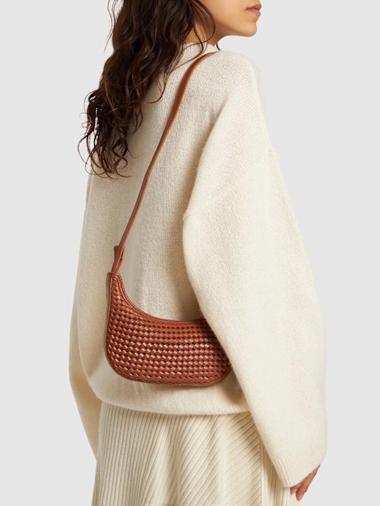 Bembien: Mini Sling handwoven leather bag - women_1 | Luisa Via Roma
