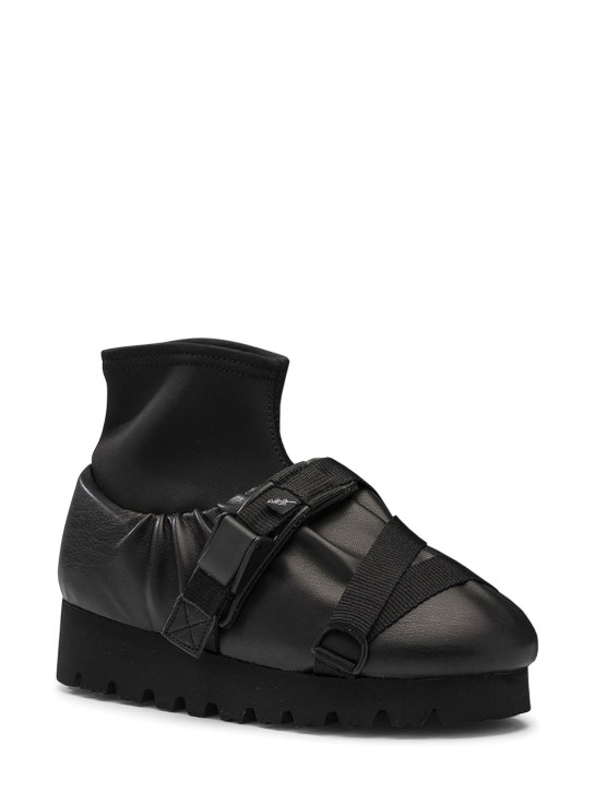 Yume Yume: Scarpe alte Camp in similpelle - Nero - women_1 | Luisa Via Roma