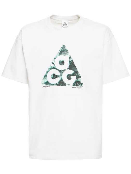 Nike Acg: Bedrucktes T-Shirt mit ACG-Logo - men_0 | Luisa Via Roma