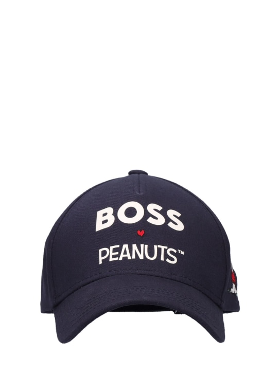 Boss: BM x Peanuts棉质棒球帽 - men_0 | Luisa Via Roma