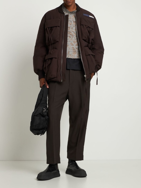 Oamc: Compound パファージャケット - ウォールナット - men_1 | Luisa Via Roma