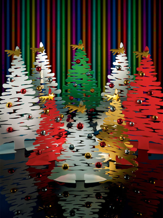 Alessi: Weihnachtsdeko „Bark for Christmas“ - Rot - ecraft_1 | Luisa Via Roma