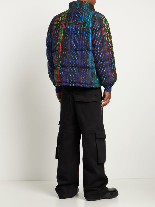 Agr: 蛇印花尼龙羽绒服 - 多色 - men_1 | Luisa Via Roma
