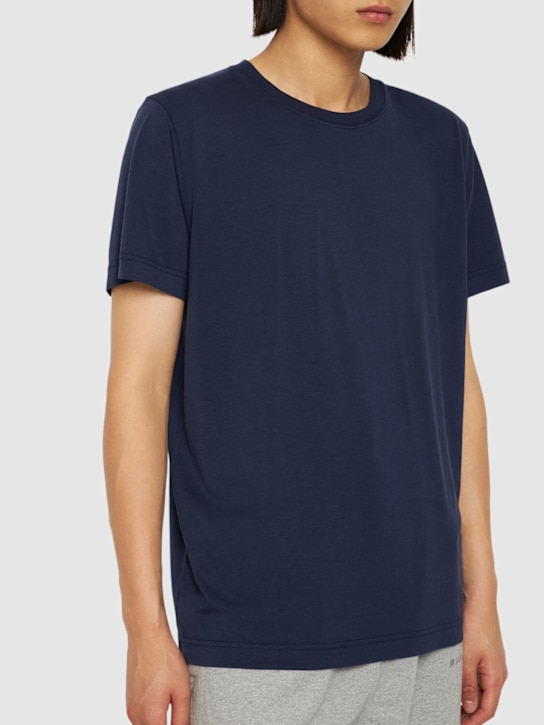 CDLP: Pack of 3 lyocell & cotton t-shirts - men_1 | Luisa Via Roma