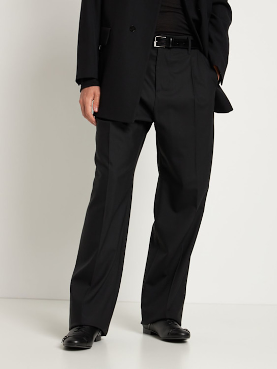 Stefan Cooke: Buckle Doytt lace-up shoes - Black - men_1 | Luisa Via Roma