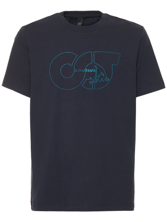 Alphatauri: T-shirt Jabis in cotone - men_0 | Luisa Via Roma