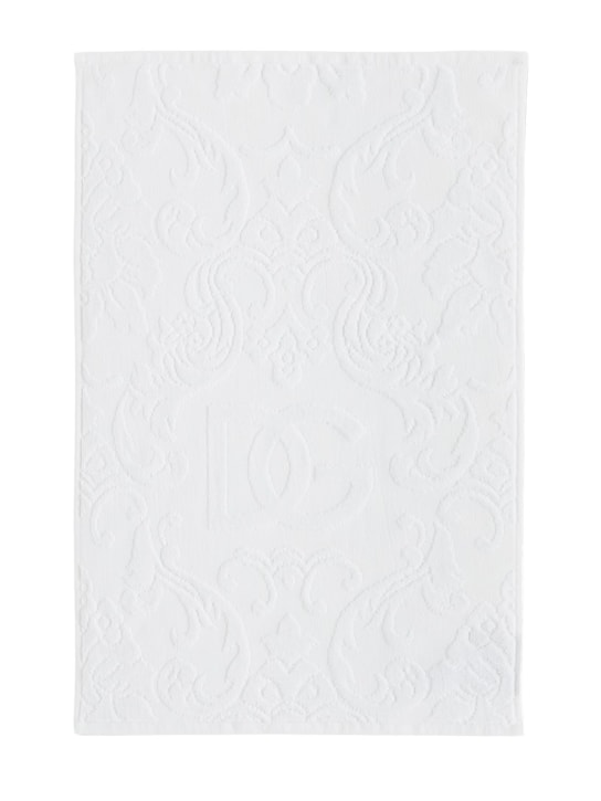 Dolce&Gabbana: Set di 5 asciugamani in cotone - Bianco - ecraft_1 | Luisa Via Roma